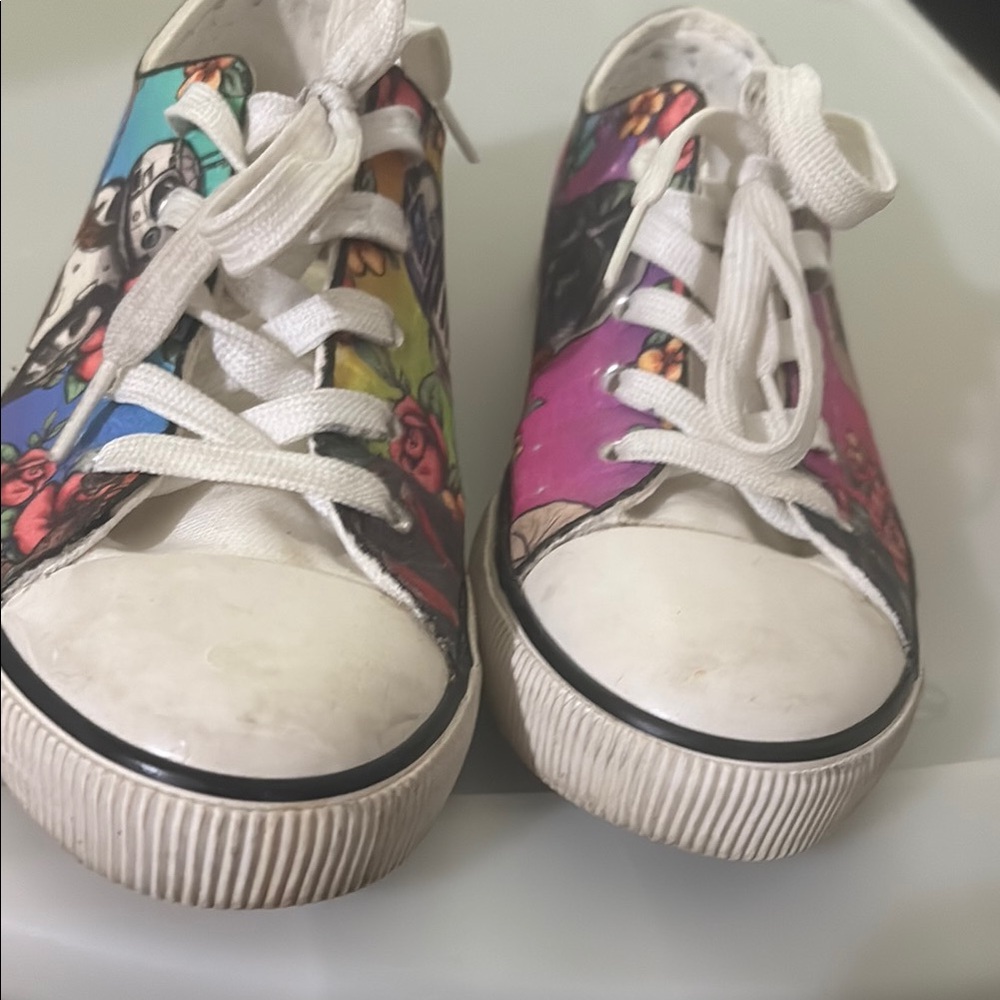 Floral Wars - Star Wars Canvas Sneakers (Custom Made)